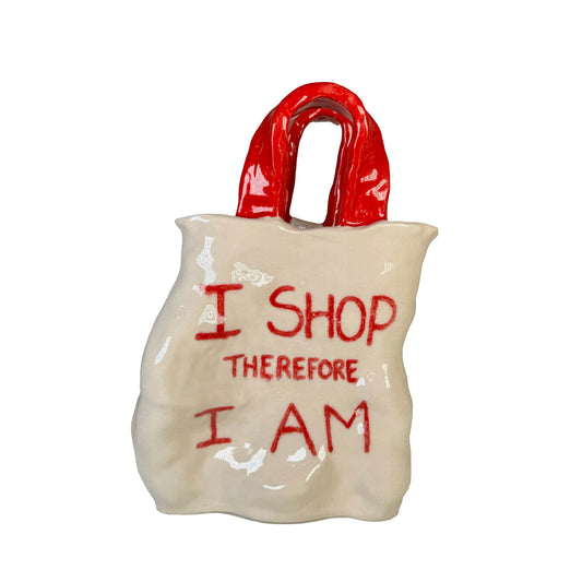 I Shop Therefore I Am Bag